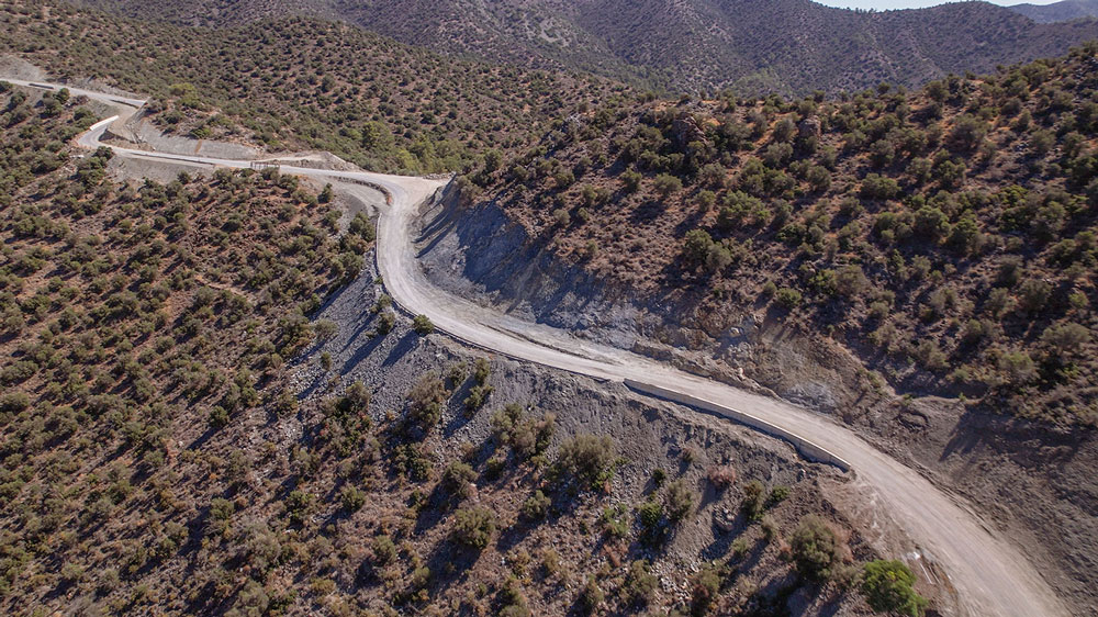 Construction of Phase A  of the Germasoyia-Akrounda-Dhierona-Arakapas Road