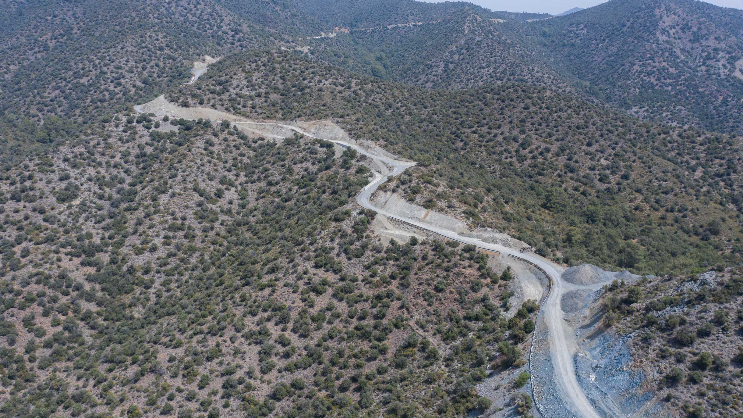 Construction of Phase A  of the Germasoyia-Akrounda-Dhierona-Arakapas Road