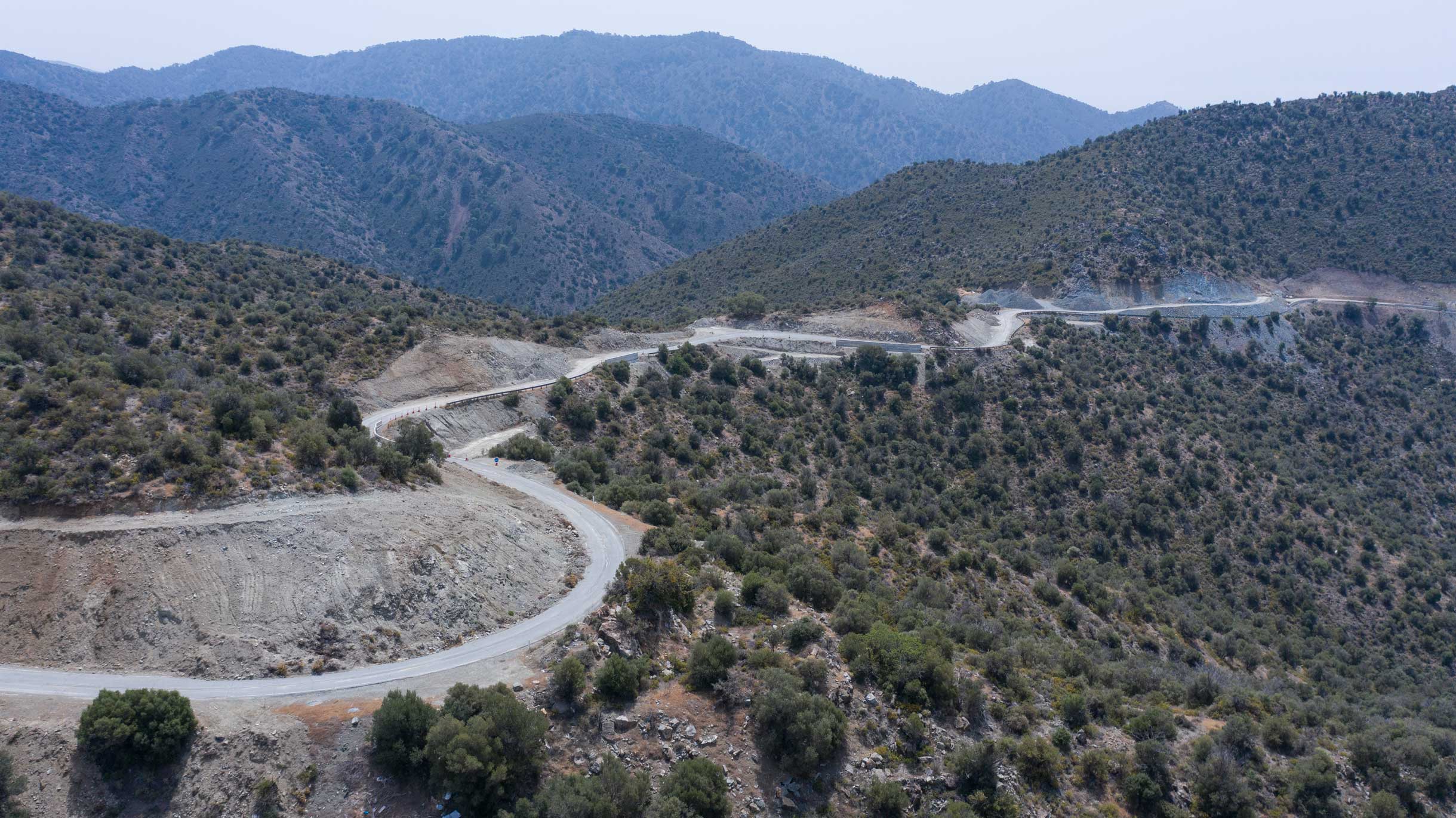 Construction of Phase A  of the Germasoyia-Akrounda-Dhierona-Arakapas Road
