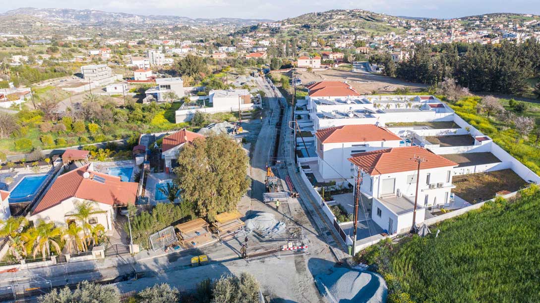 Sewage System in Pyrgos and Parekklisia