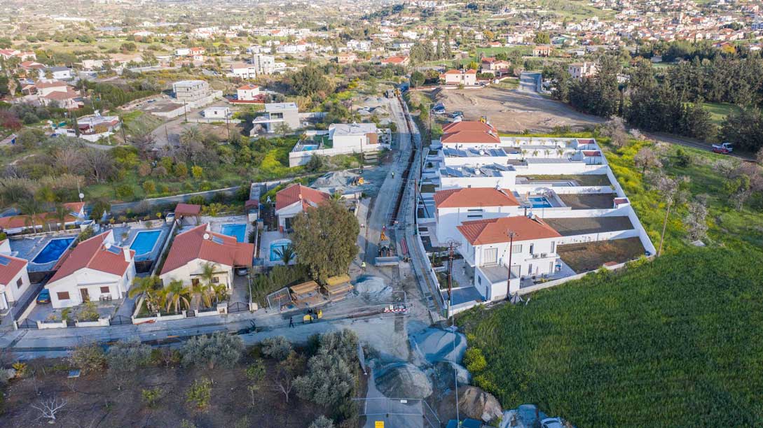 Sewage System in Pyrgos and Parekklisia