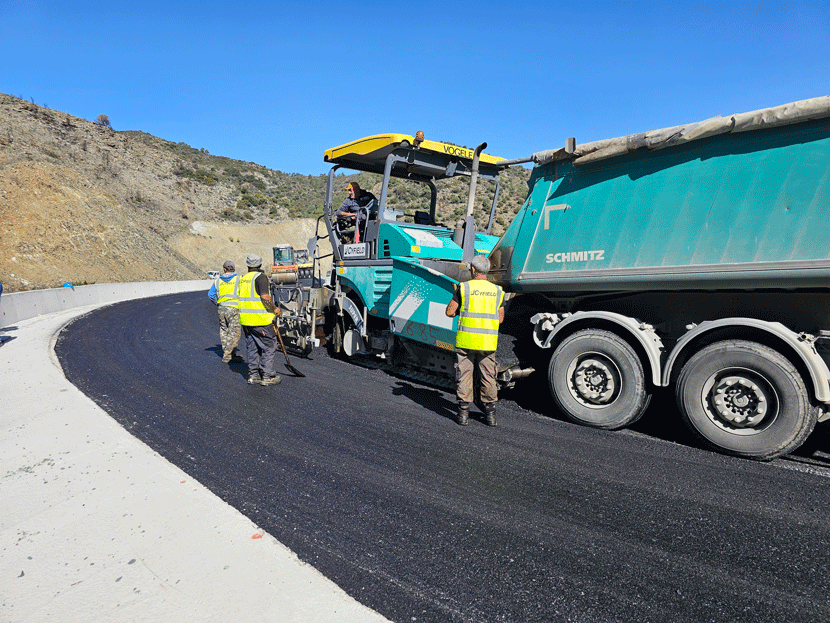 Construction of Phase A  of the Germasoyia-Akrounda-Dhierona-Arakapas Road
