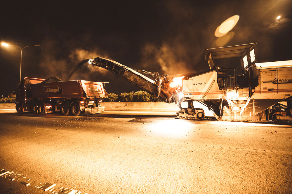 Maintenance of Nicosia District highways