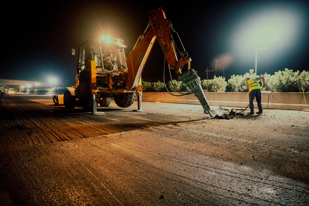 Maintenance of Nicosia District highways