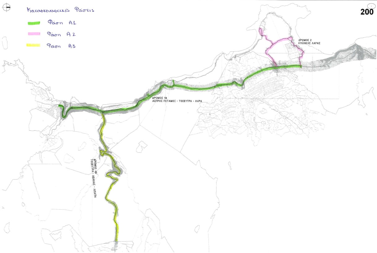 Akamas Park road network improvement